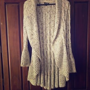 Cream/brown/tan sweater